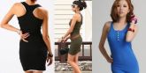 Vestido Basico -  várias cores - tamanho U